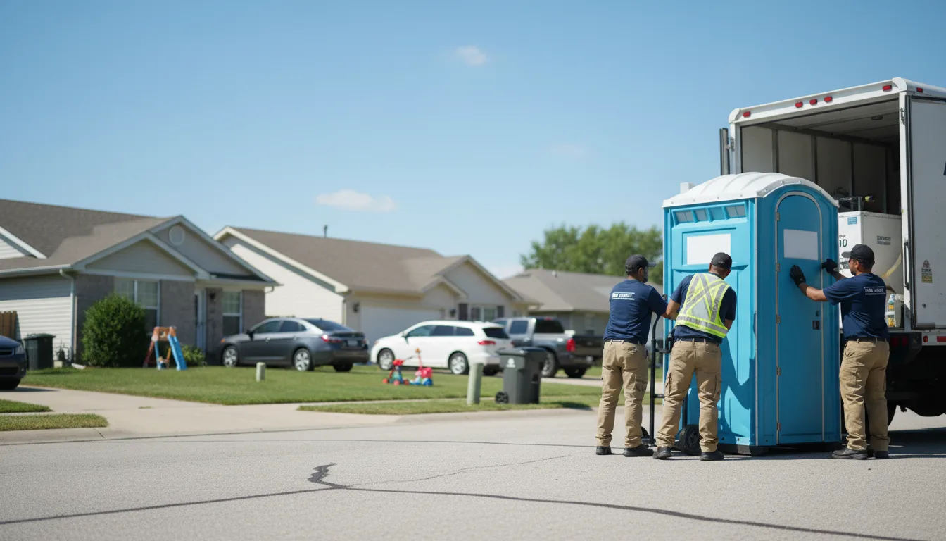 Standard Porta Potty Rentals in Fisher, MN near me